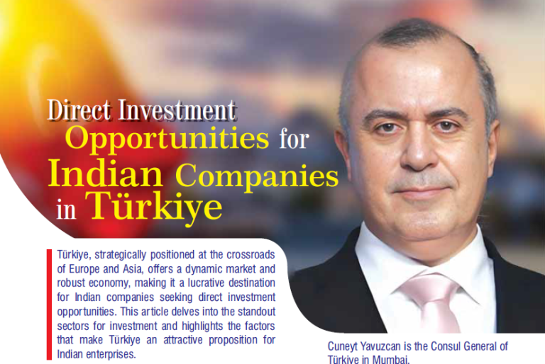 Direct Investment Opportunities for Indian Companies in Türkiye